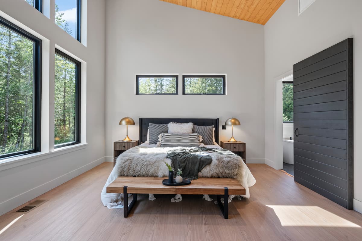 Plan 280217JWD: Mid-Century Modern House Plan with Flex Room and Finished Lower Level - 2783 Sq Ft - Image #45 - Contemporary, Mid Century Modern, Modern, Mountain, Northwest