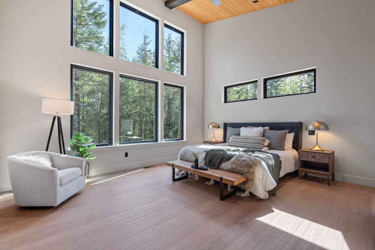 Plan 280217JWD: Mid-Century Modern House Plan with Flex Room and Finished Lower Level - 2783 Sq Ft - Image #46 - Contemporary, Mid Century Modern, Modern, Mountain, Northwest