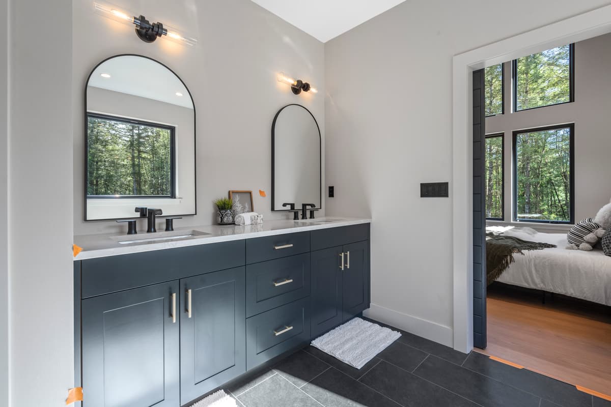 Plan 280217JWD: Mid-Century Modern House Plan with Flex Room and Finished Lower Level - 2783 Sq Ft - Image #50 - Contemporary, Mid Century Modern, Modern, Mountain, Northwest