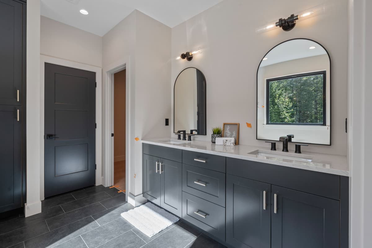 Plan 280217JWD: Mid-Century Modern House Plan with Flex Room and Finished Lower Level - 2783 Sq Ft - Image #47 - Contemporary, Mid Century Modern, Modern, Mountain, Northwest