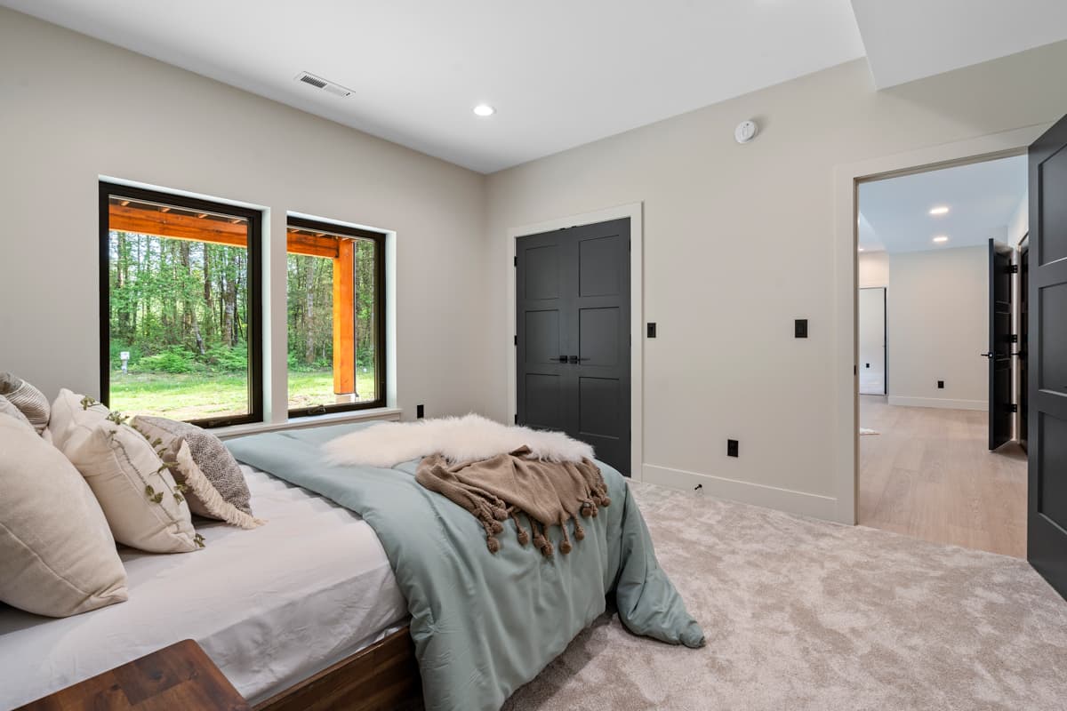 Plan 280217JWD: Mid-Century Modern House Plan with Flex Room and Finished Lower Level - 2783 Sq Ft - Image #60 - Contemporary, Mid Century Modern, Modern, Mountain, Northwest