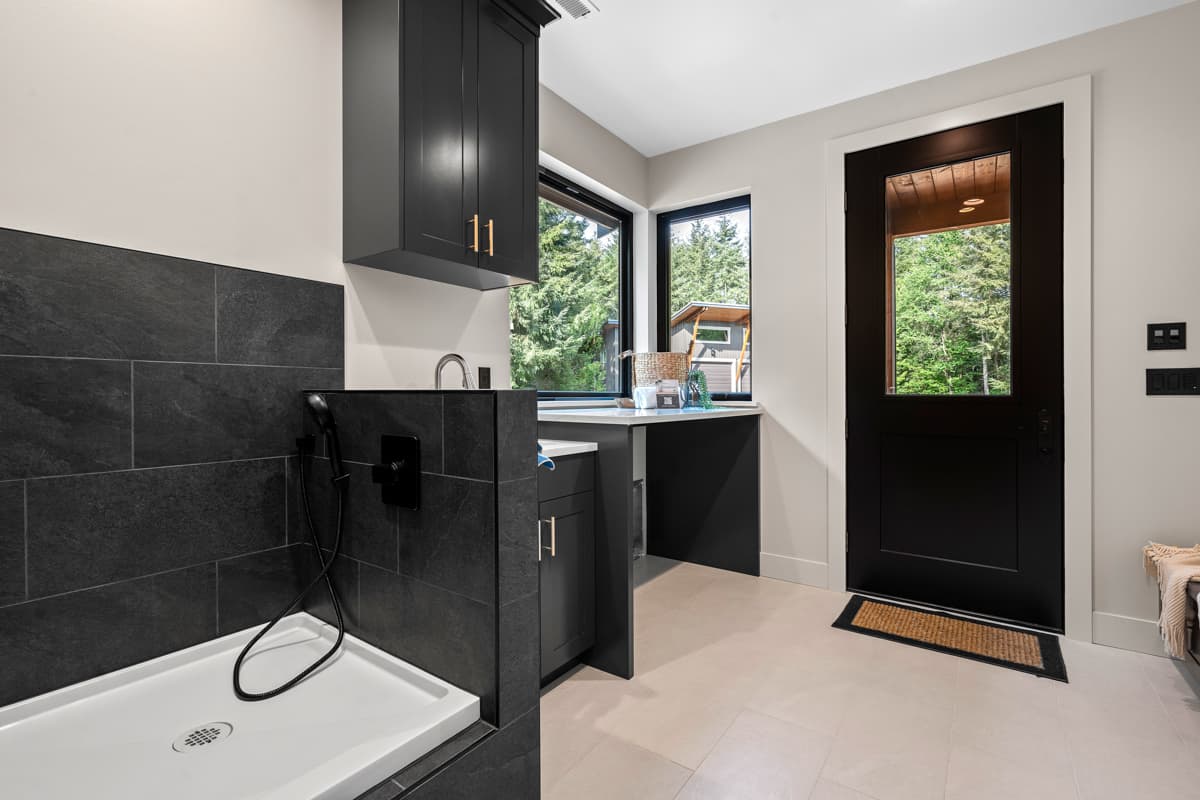 Plan 280217JWD: Mid-Century Modern House Plan with Flex Room and Finished Lower Level - 2783 Sq Ft - Image #41 - Contemporary, Mid Century Modern, Modern, Mountain, Northwest