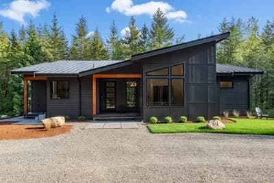 Mid-Century Modern House Plan with Flex Room and Finished Lower Level - 2783 Sq Ft