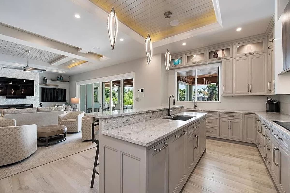 Plan 31859DN: 4-Bed Contemporary Coastal House Plan with Dual Master Baths - 4870 Sq Ft - Image #10 - Beach, Coastal, Coastal Contemporary, Florida-Style