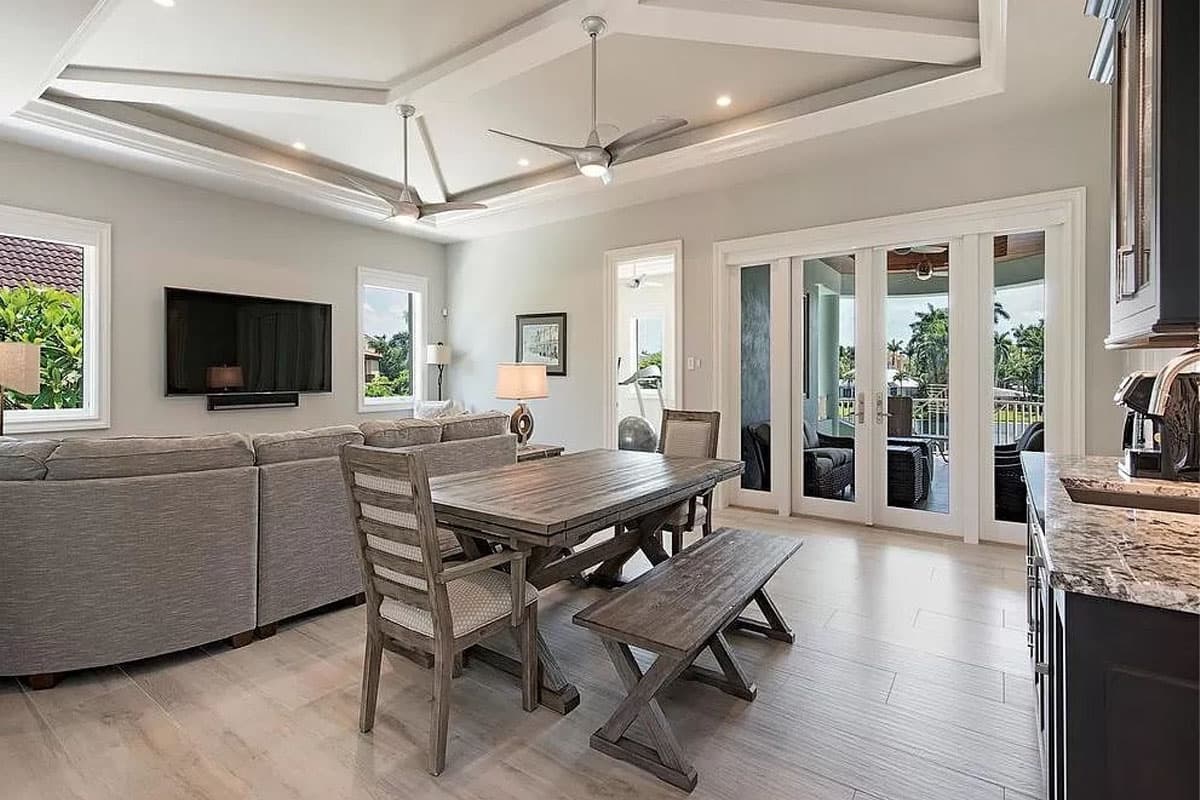 Plan 31859DN: 4-Bed Contemporary Coastal House Plan with Dual Master Baths - 4870 Sq Ft - Image #16 - Beach, Coastal, Coastal Contemporary, Florida-Style