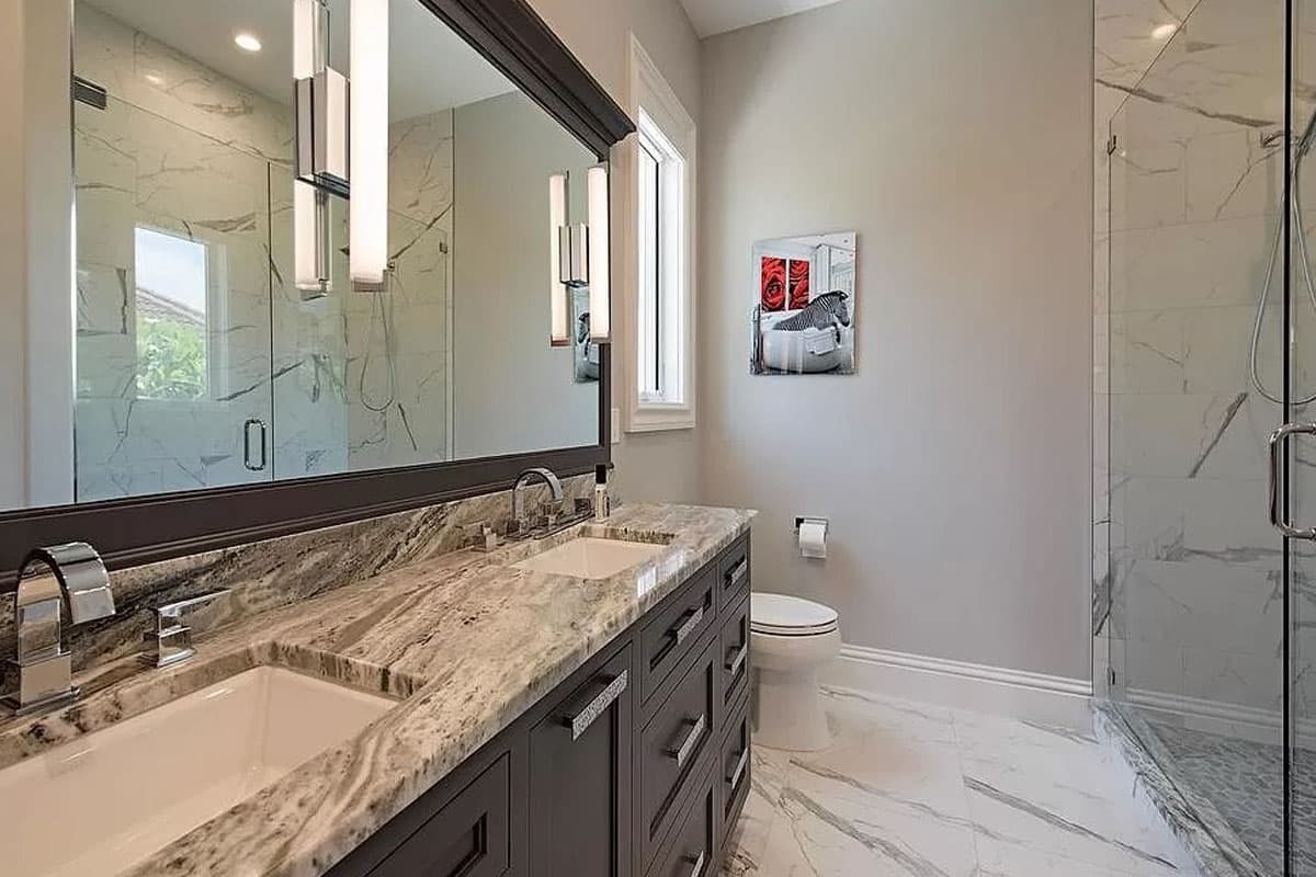 Plan 31859DN: 4-Bed Contemporary Coastal House Plan with Dual Master Baths - 4870 Sq Ft - Image #21 - Beach, Coastal, Coastal Contemporary, Florida-Style