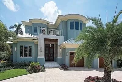 4-Bed Contemporary Coastal House Plan with Dual Master Baths - 4870 Sq Ft