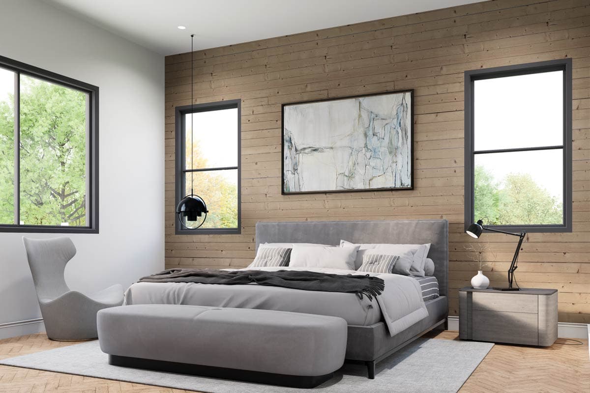 Plan 420165WNT: 3-Bed Craftsman Cottage House Plan with Vaulted Great Room - 1848 Sq Ft - Image #8 - Cabin, Cottage, Craftsman, Mountain, Ranch, Rustic