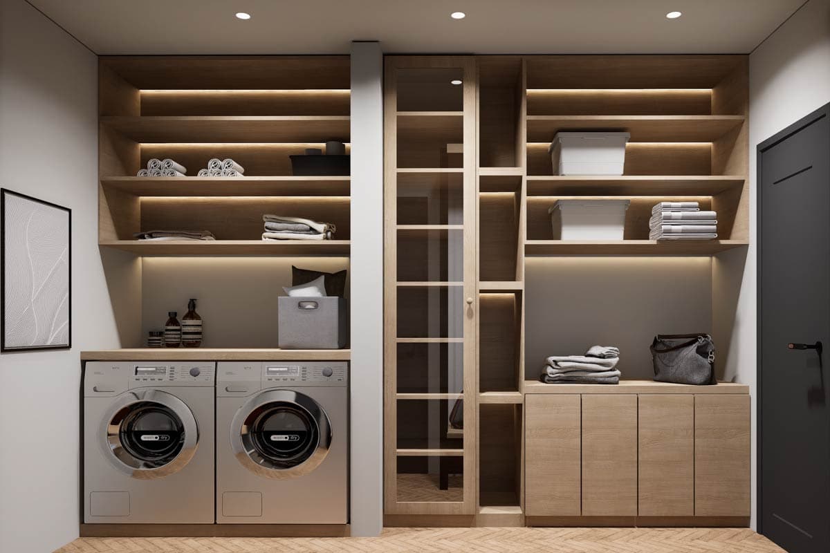 Plan 420165WNT: 3-Bed Craftsman Cottage House Plan with Vaulted Great Room - 1848 Sq Ft - Image #15 - Cabin, Cottage, Craftsman, Mountain, Ranch, Rustic