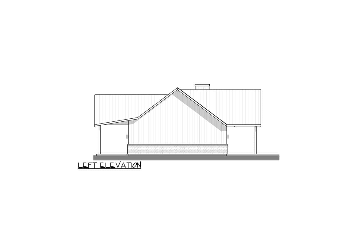 Plan 380019ASH: 1850 Square Foot Rustic Mountain Ranch House Plan with 2-Car Garage - Image #10 - Country, Craftsman, Mountain, Ranch, Rustic