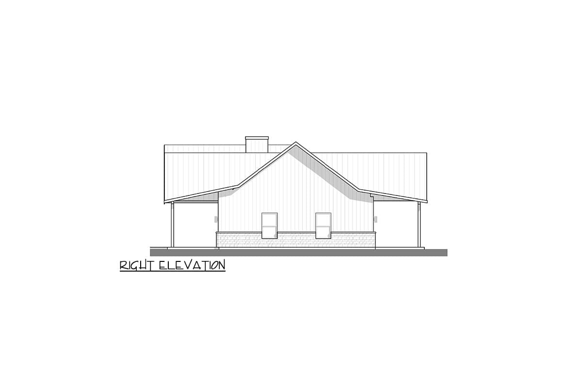 Plan 380019ASH: 1850 Square Foot Rustic Mountain Ranch House Plan with 2-Car Garage - Image #12 - Country, Craftsman, Mountain, Ranch, Rustic