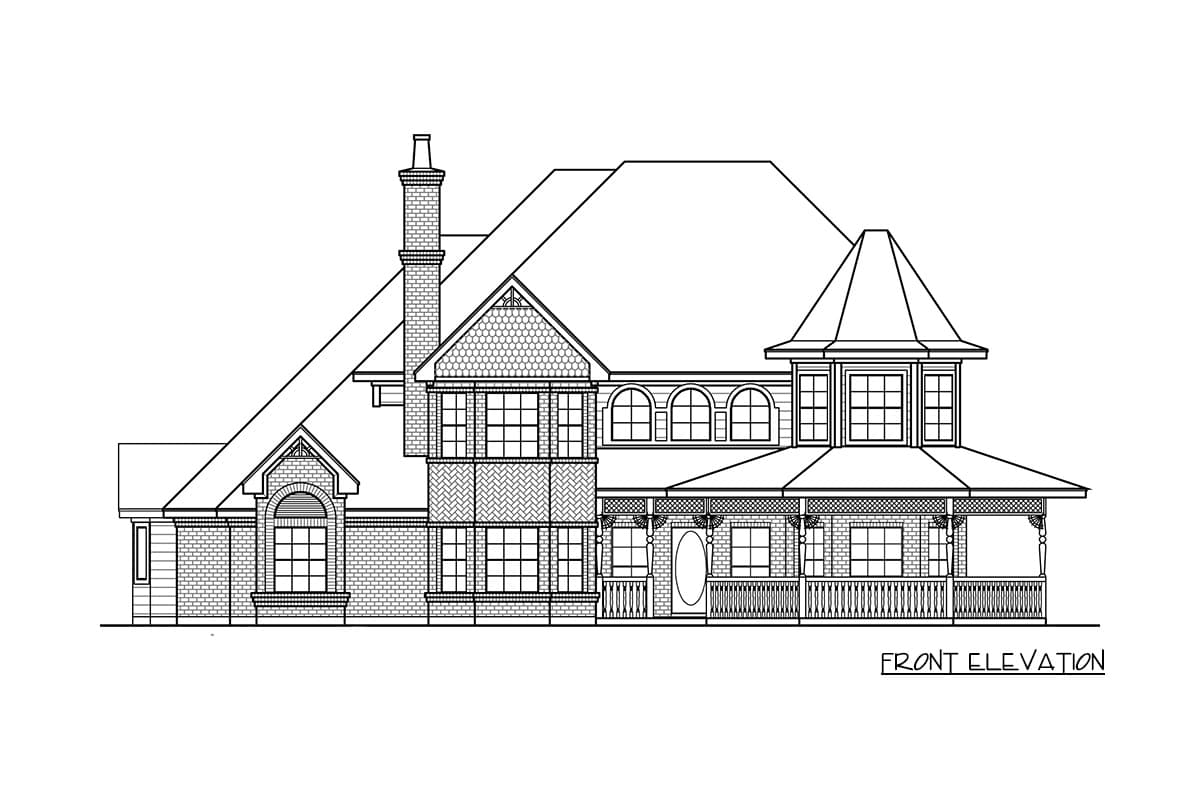 Plan 36430TX: Gingerbread Victorian House Plan - Image #20 - Victorian