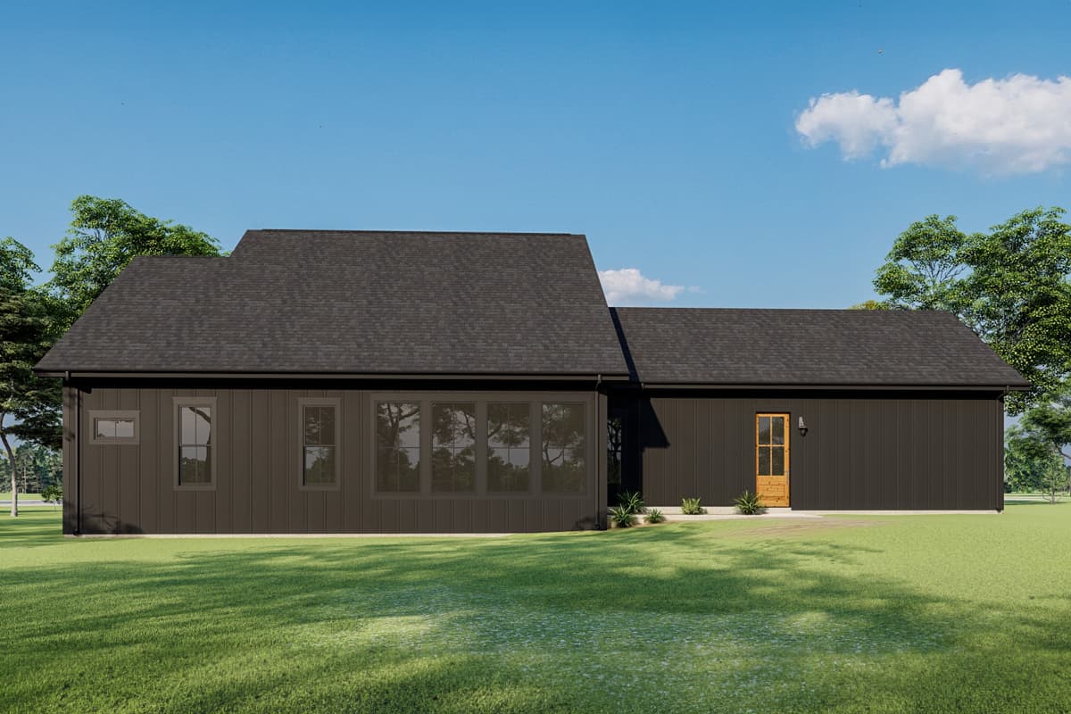 Plan 777072MTL: 2-Bed Modern Farmhouse Plan with 2-Car Garage - 1726 Sq Ft - Image #6 - Country, Farmhouse, Modern Farmhouse