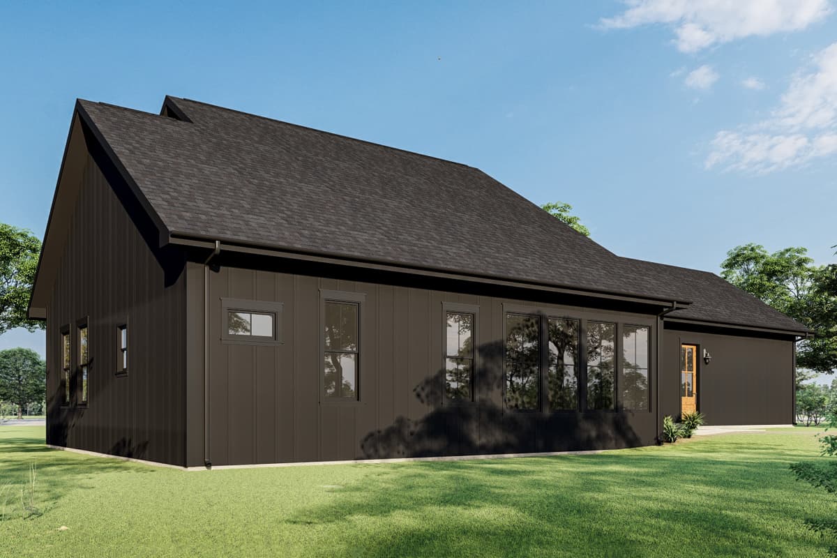 Plan 777072MTL: 2-Bed Modern Farmhouse Plan with 2-Car Garage - 1726 Sq Ft - Image #7 - Country, Farmhouse, Modern Farmhouse