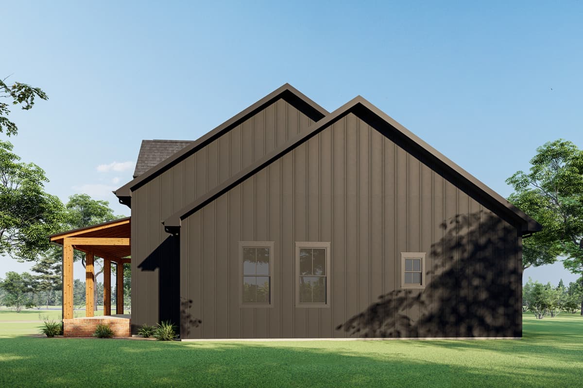 Plan 777072MTL: 2-Bed Modern Farmhouse Plan with 2-Car Garage - 1726 Sq Ft - Image #8 - Country, Farmhouse, Modern Farmhouse