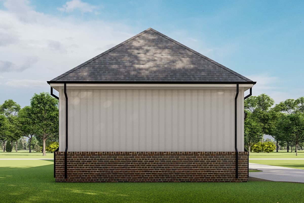 Plan 777073MTL: 4 Bed House Plan with Super Narrow Footprint - 2801 Sq Ft - Image #5 - New American, Traditional