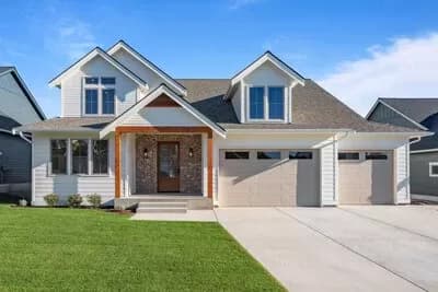 3-Bed New American Farmhouse Plan with Optional Lower Level - 2134 Sq Ft