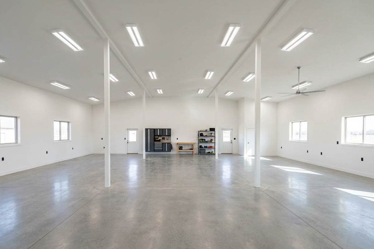 Plan 307703RAD: RV-Friendly Barndominium with Stick Framing and Living Space Above - 828 Sq Ft - Image #7 - Barndominium, Country, Traditional