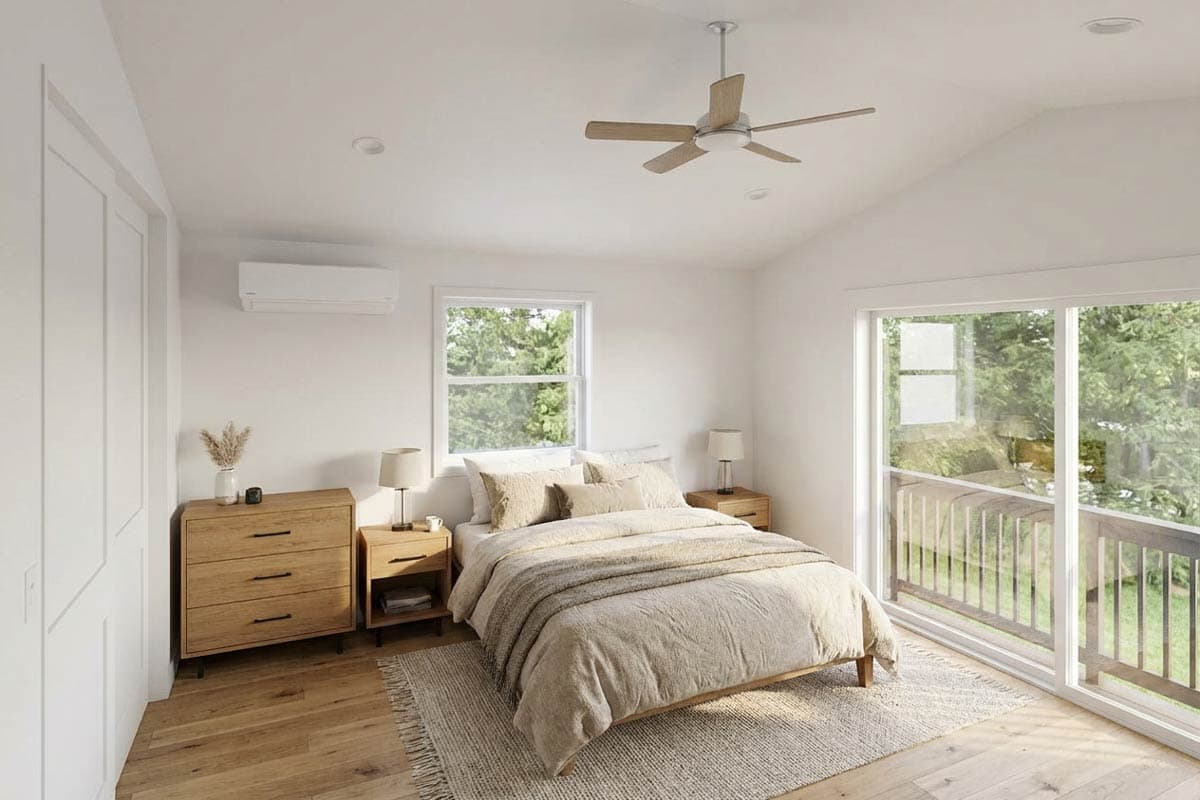 Plan 307703RAD: RV-Friendly Barndominium with Stick Framing and Living Space Above - 828 Sq Ft - Image #10 - Barndominium, Country, Traditional