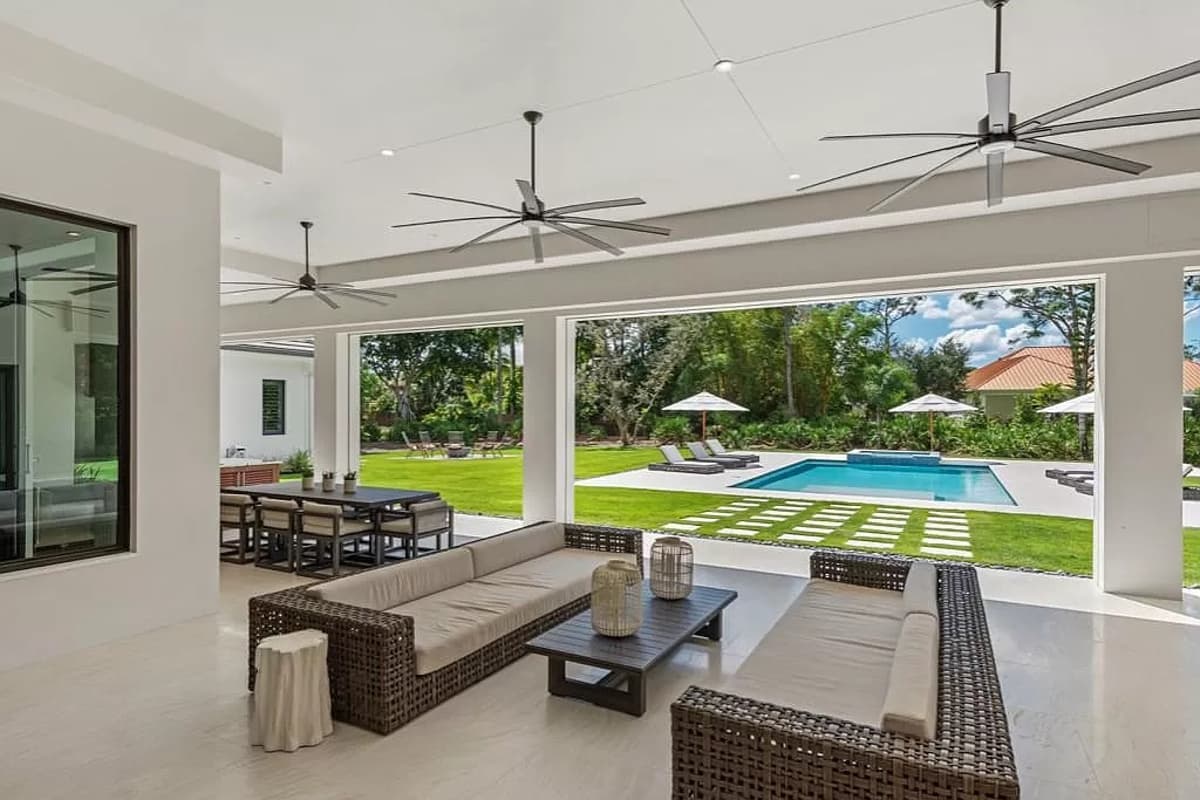 Plan 31862DN: Transitional House Plan VIP Guest Suite and a Separate Guest Cabana - 5449 Sq Ft - Image #16 - Florida-Style, Southern, Transitional