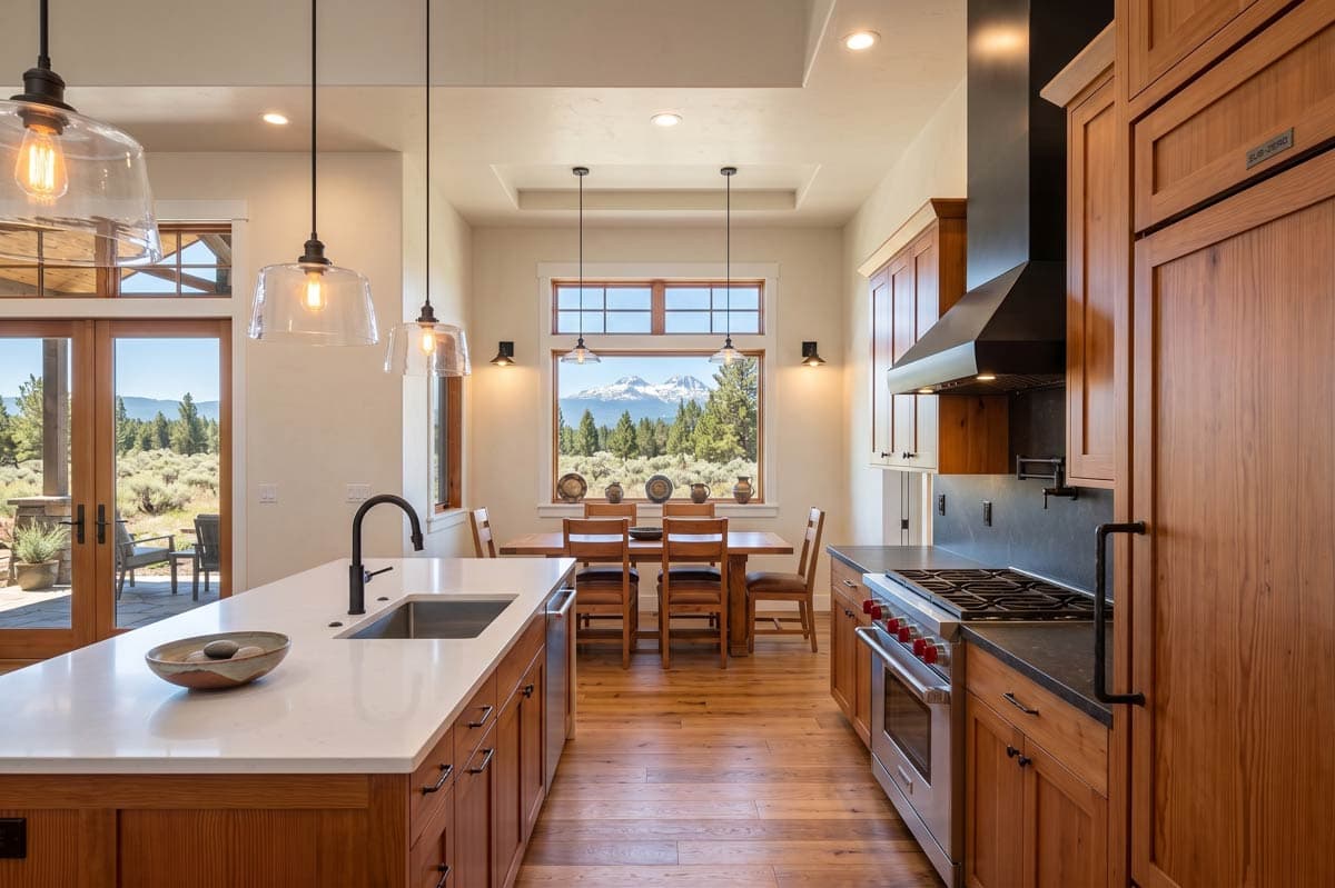 Plan 307704RAD: Craftsman Ranch House Plan with 3 Beds and Two-Story Great Room - Image #10 - Craftsman, Hill Country, Mountain, Ranch