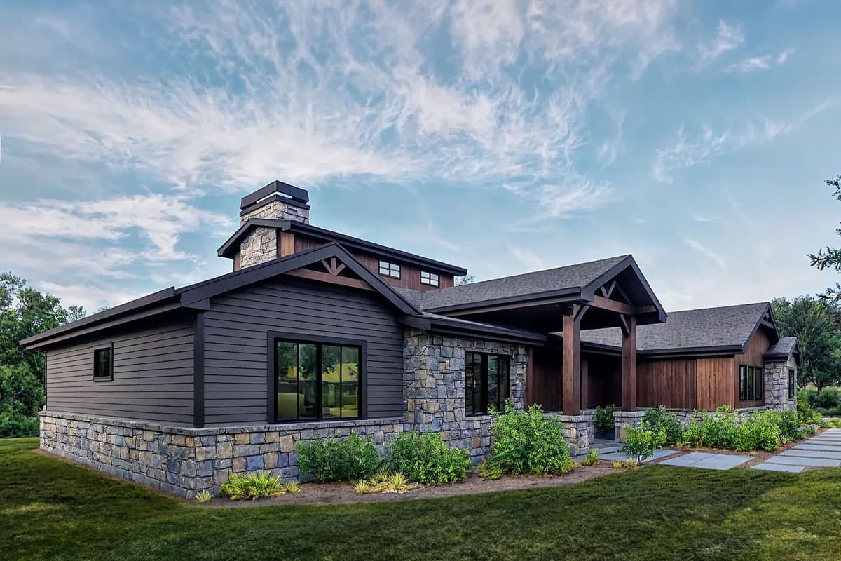 Plan 307704RAD: 3-Bed Craftsman Ranch Home Plan with Home Office - 2229 Sq Ft - Image #4 - Craftsman, Hill Country, Mountain, Ranch