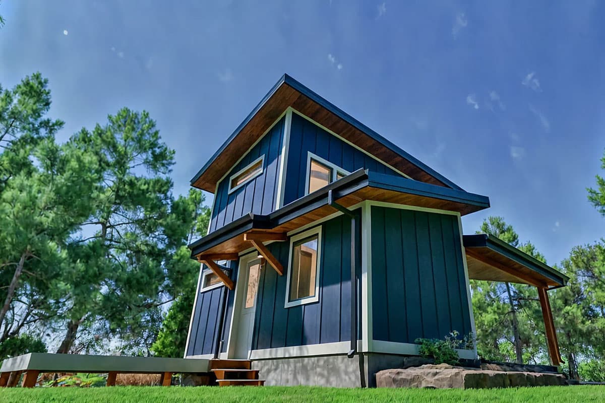 Plan 307707RAD:  Northwest ADU with Bedroom and Office - 900 Sq Ft - Image #4 - Contemporary, Modern, Northwest