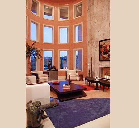 Plan 36455TX: 3 Story Wall of Windows - Image #7 - European, Mediterranean