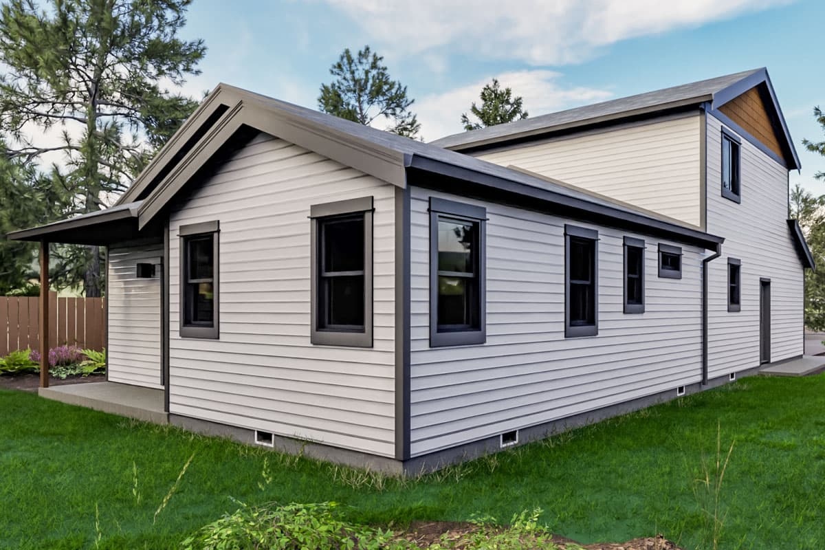 Plan 307708RAD: 3 Bed New American House Plan with Vaulted Living Room - 2016 Sq Ft - Image #7 - Craftsman, New American