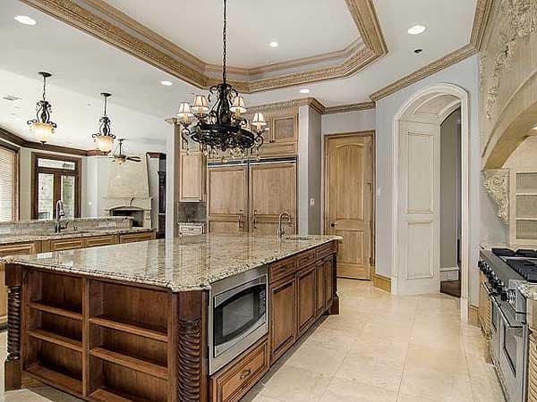 Plan 36466TX: 5 Beds and 5 Fireplaces - Image #6 - European, Mediterranean