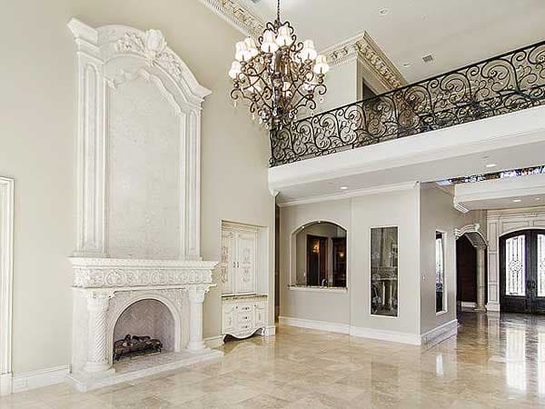 Plan 36466TX: 5 Beds and 5 Fireplaces - Image #9 - European, Mediterranean