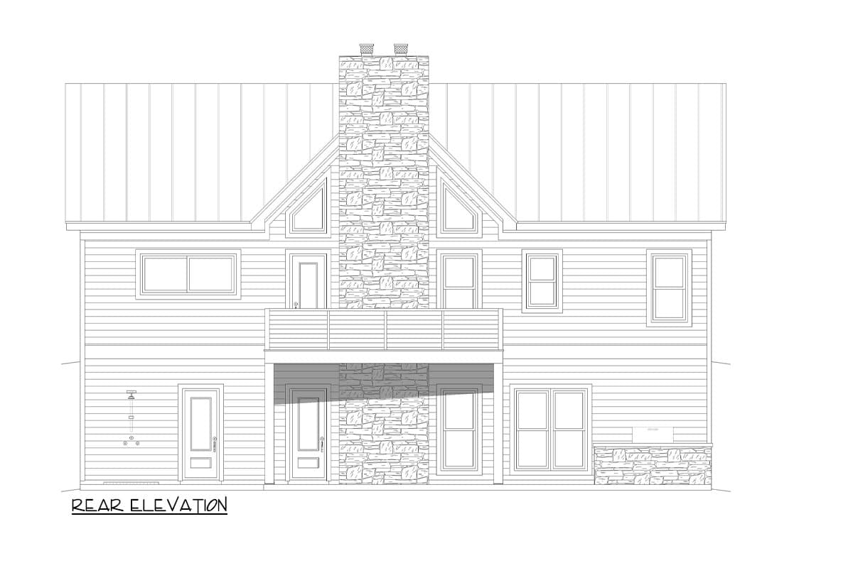 Plan 680381VR: Lake House Plan with Master on Main and Huge C-Shaped Kitchen - 2714 Sq Ft - Image #5 - Country, Craftsman, Mountain, Ranch