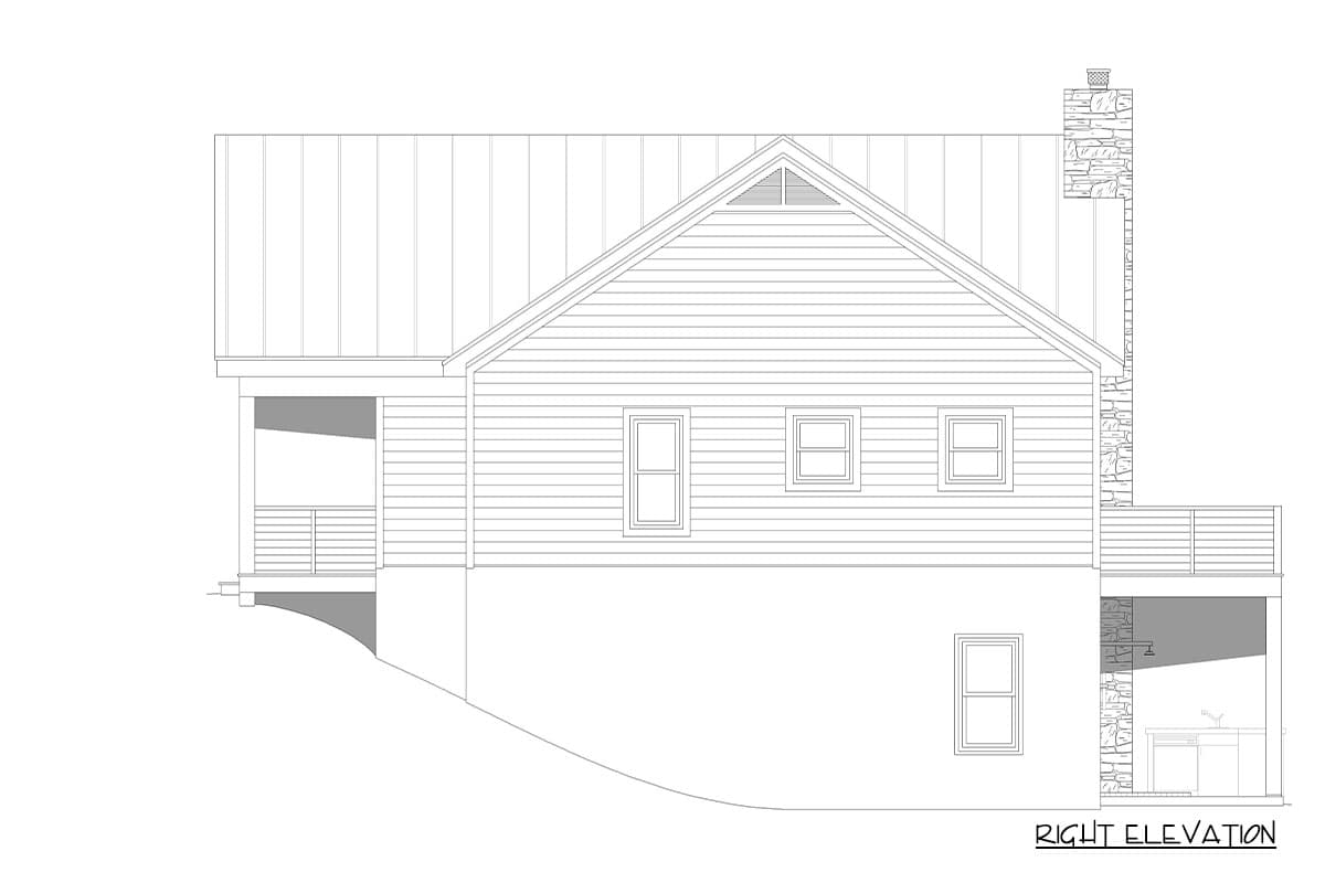Plan 680381VR: Lake House Plan with Master on Main and Huge C-Shaped Kitchen - 2714 Sq Ft - Image #6 - Country, Craftsman, Mountain, Ranch