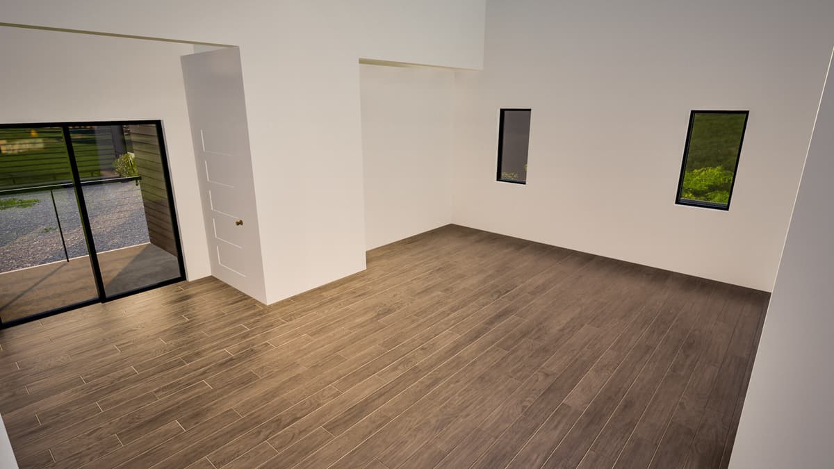 Plan 307709RAD: 3-Story Modern Triplex House Plan with 2 Beds For Each Unit - 6615 Sq Ft - Image #14 - Contemporary, Modern