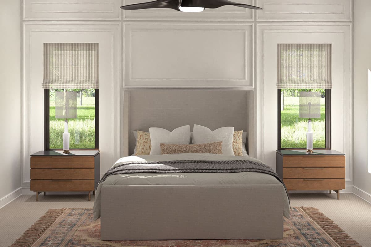 Plan 623398DJ: 3-Bed Modern Cottage House Plan with Split Bedroom Floor Plan - 1658 Sq Ft - Image #15 - Cottage, New American, Ranch, Transitional