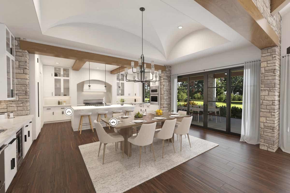 Plan 915062CHP: Charming 4-Bed French Country Farmhouse Plan with Spacious Outdoor Living - 3503 Sq Ft - Virtual Tour Cover Image - European, French Country, Hill Country, Modern Farmhouse, Rustic