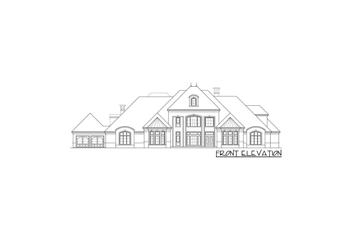 Plan 36473TX: Living Large - Image #22 - European, Hill Country, Southern