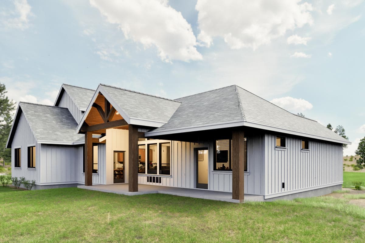 Plan 307710RAD: Two-Story New American House Plan with Flex Room Over Garage - 2600 Sq Ft - Image #9 - Country, Farmhouse, Modern Farmhouse, New American, Ranch
