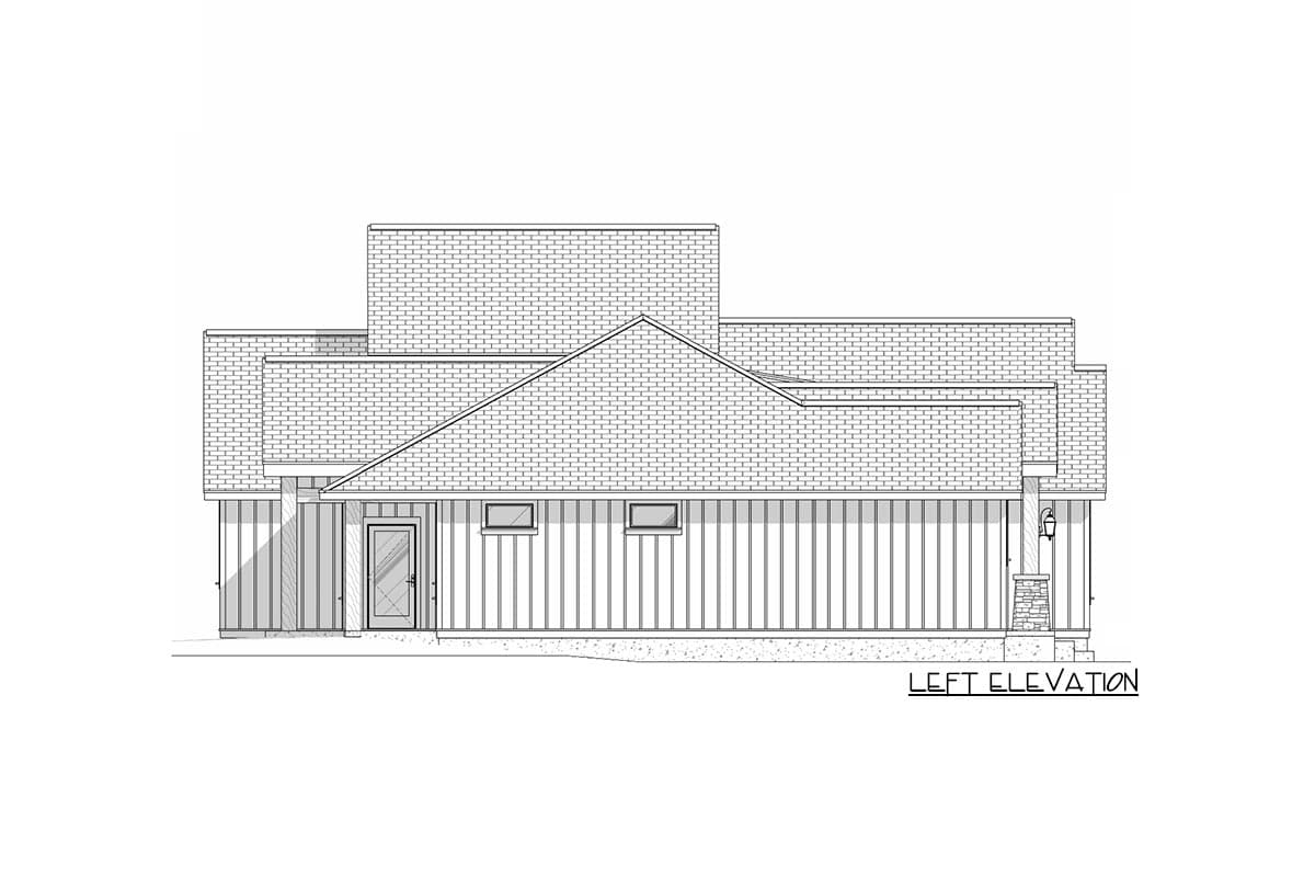 Plan 307710RAD: Two-Story New American House Plan with Flex Room Over Garage - 2600 Sq Ft - Image #18 - Country, Farmhouse, Modern Farmhouse, New American, Ranch