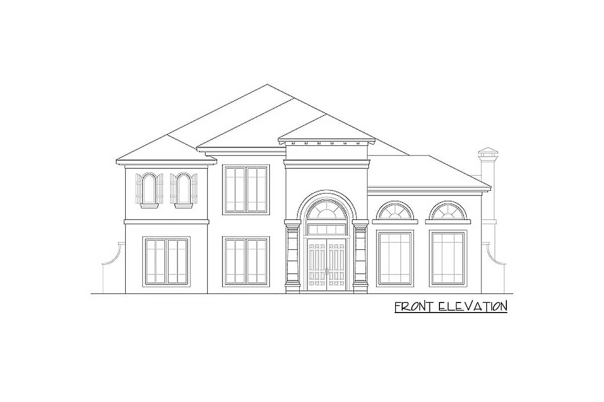 Plan 36478TX: Mediterranean Dream Home Plan - 3529 Sq Ft - Image #19 - European, Mediterranean, Tuscan