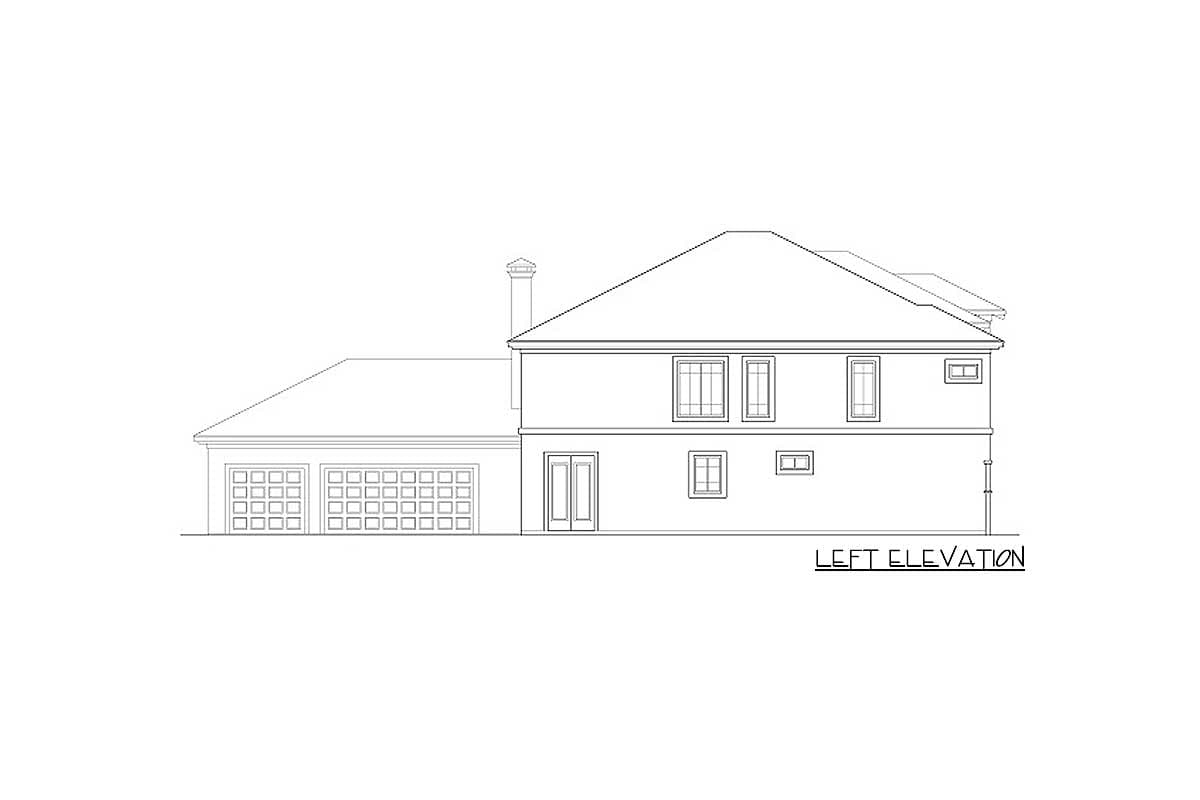 Plan 36478TX: Mediterranean Dream Home Plan - 3529 Sq Ft - Image #20 - European, Mediterranean, Tuscan