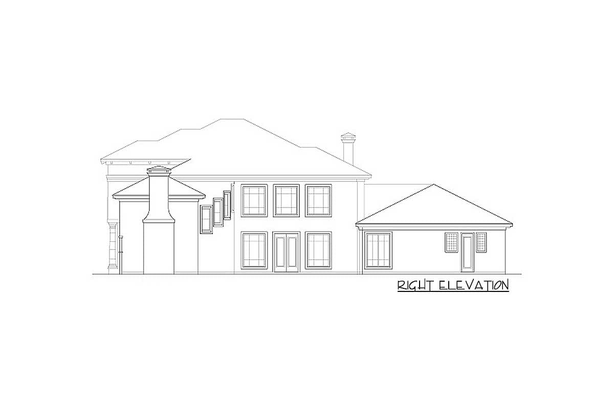 Plan 36478TX: Mediterranean Dream Home Plan - 3529 Sq Ft - Image #22 - European, Mediterranean, Tuscan