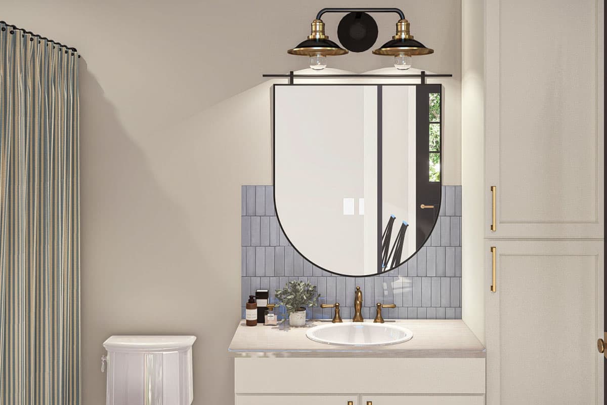 Plan 623402DJ: 1-Bed ADU House Plan with Cathedral Ceilings - 593 Sq Ft - Image #17 - Cottage, Country, Modern Farmhouse