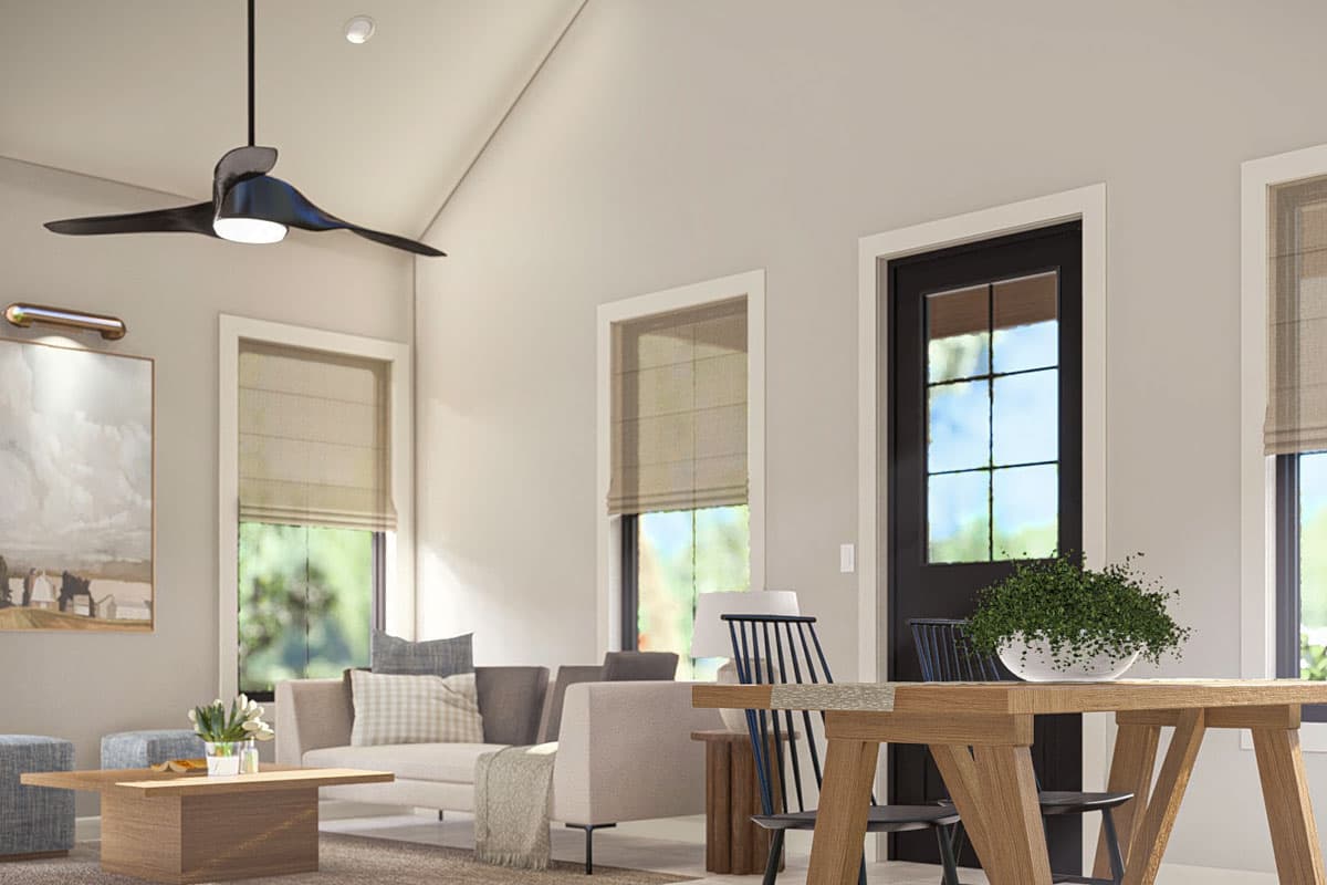 Plan 623402DJ: 1-Bed ADU House Plan with Cathedral Ceilings - 593 Sq Ft - Image #12 - Cottage, Country, Modern Farmhouse