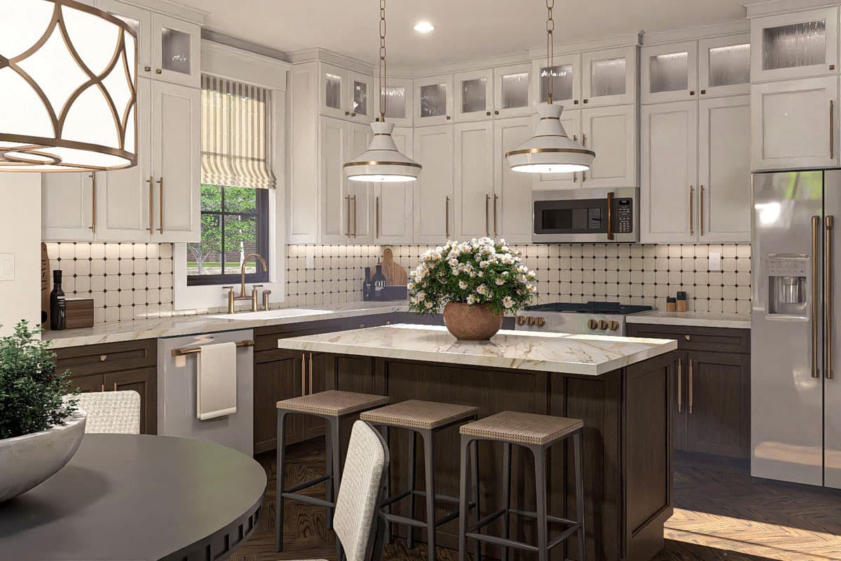 Plan 623403DJ: 3-Bed Victorian-Style Home Plan with 2-Car Garage - 1720 Sq Ft - Image #14 - Traditional, Victorian