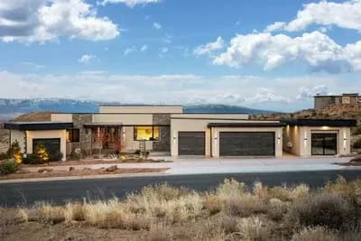 3-Bedroom Contemporary Southwest House Plan with Home Office - 2706 Sq Ft