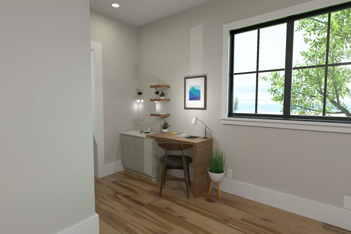 Plan 765055TWN: 3-Bed Elevated Coastal Cottage House Plan - 1430 Sq Ft - Image #8 - Beach, Coastal, Cottage, Low Country, Southern