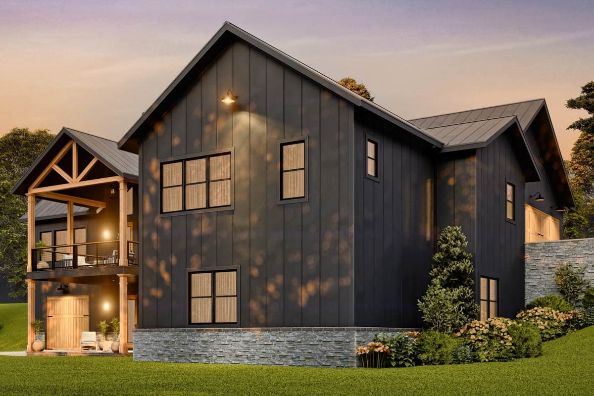 Plan 25827GE: 3-Bed Mountain Craftsman House Plan with Laundry Access From Master Suite - 3402 Sq Ft - Image #10 - Country, Craftsman, Mountain, New American, Ranch