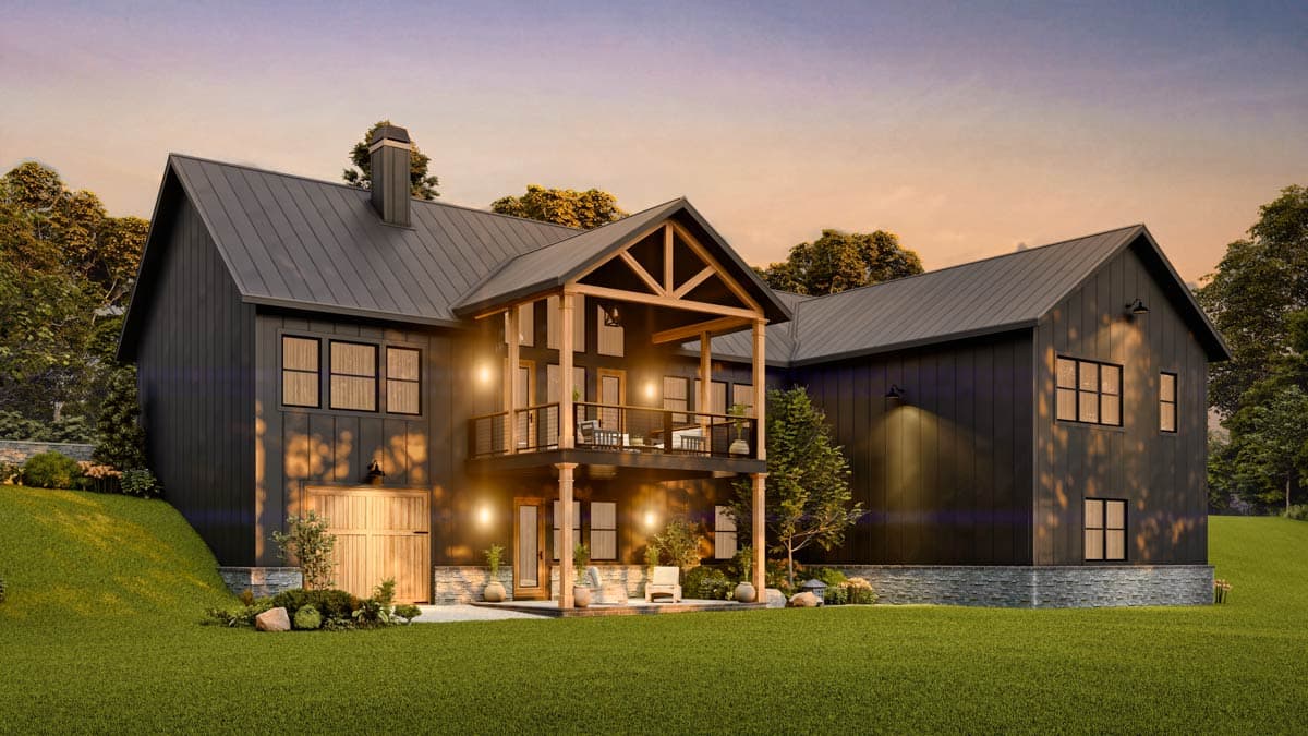 Plan 25827GE: 3-Bed Mountain Craftsman House Plan with Laundry Access From Master Suite - 3402 Sq Ft - Image #12 - Country, Craftsman, Mountain, New American, Ranch