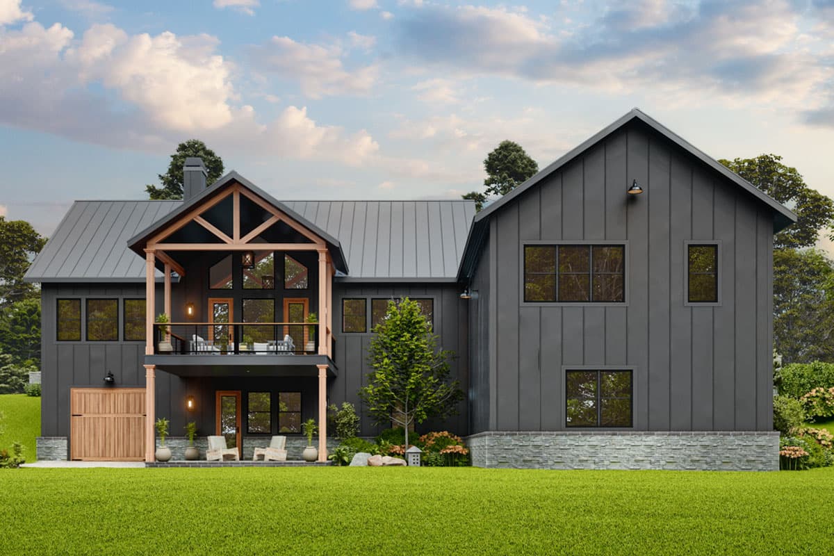 Plan 25827GE: 3-Bed Mountain Craftsman House Plan with Laundry Access From Master Suite - 3402 Sq Ft - Image #7 - Country, Craftsman, Mountain, New American, Ranch